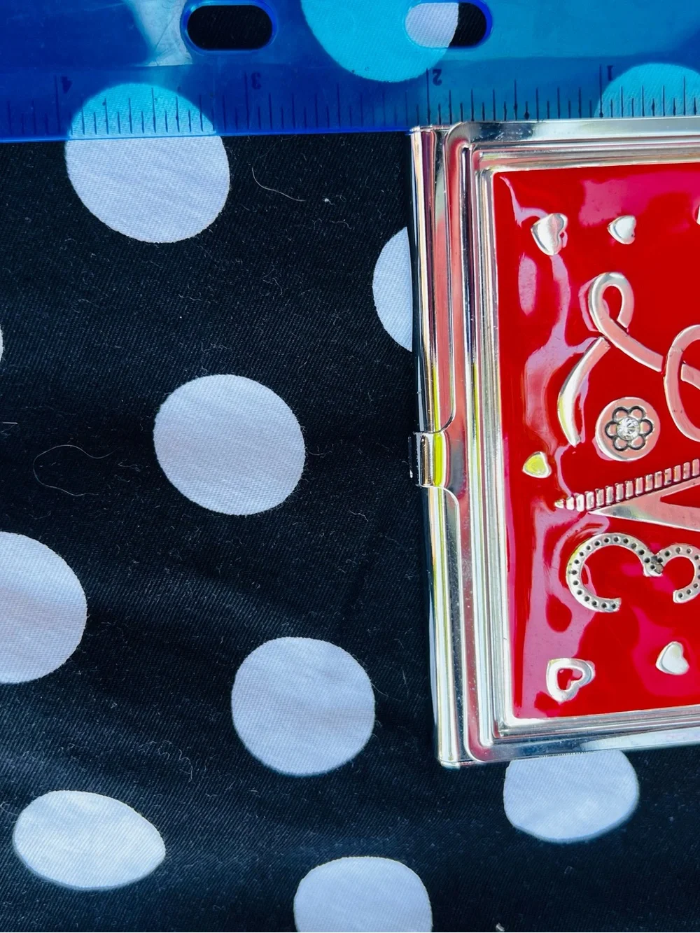VINTAGE Brighton “HEARTLOVE CRDC” Card Case style E96180